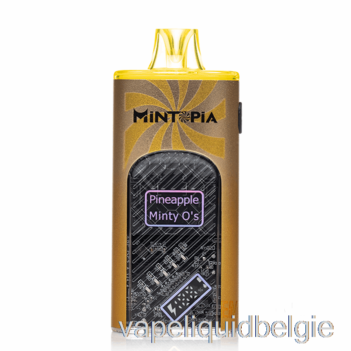 Vape België Mintopia Turbo 9000 Wegwerp Ananas Mint O's